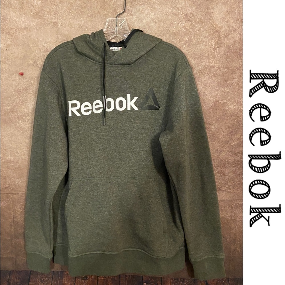 Reebok~Men’s hoodie sweatshirt~Khaki Green~Size M~NWOT